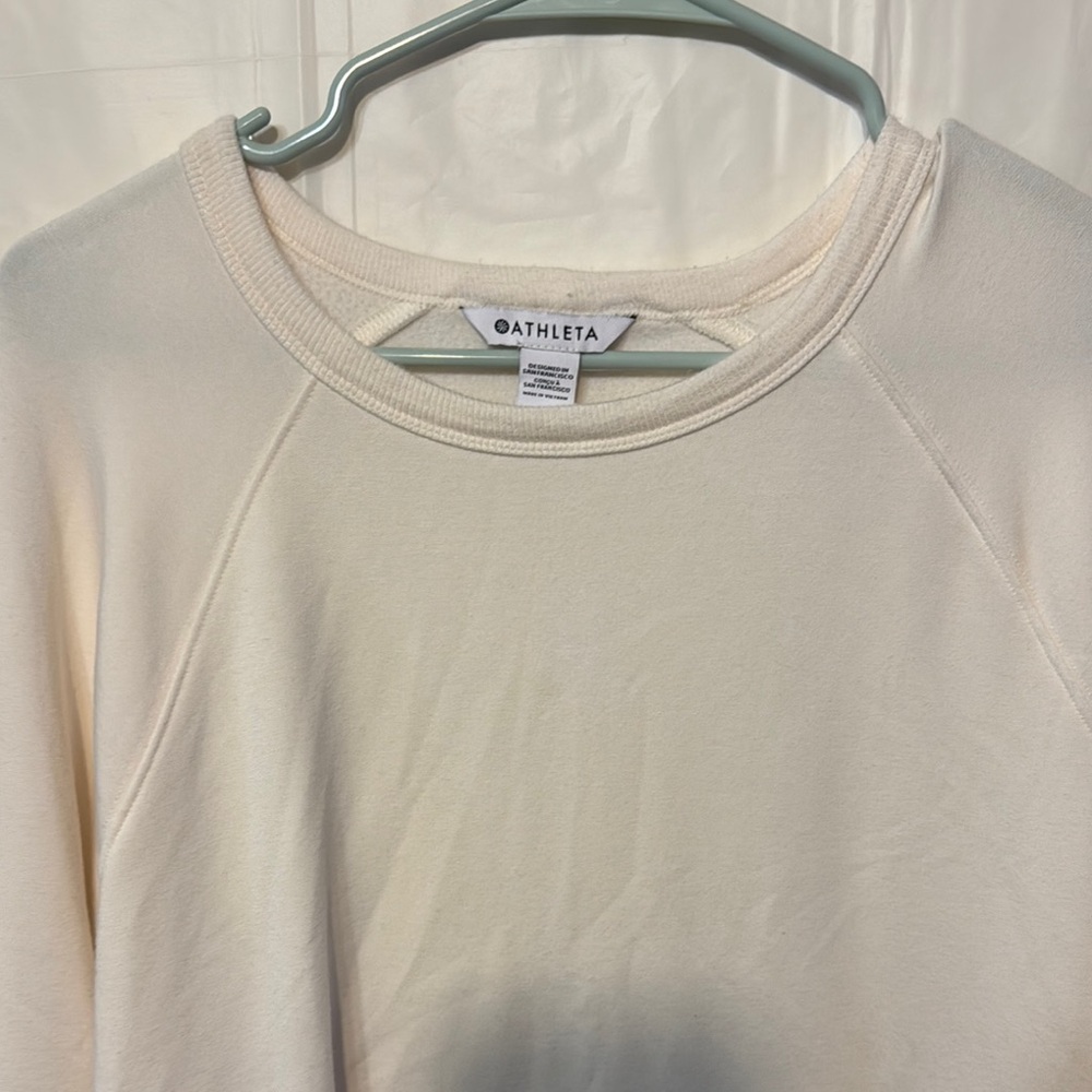 Athleta Cream Women's Top